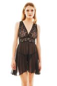 Margaritha Black Chemise S/M