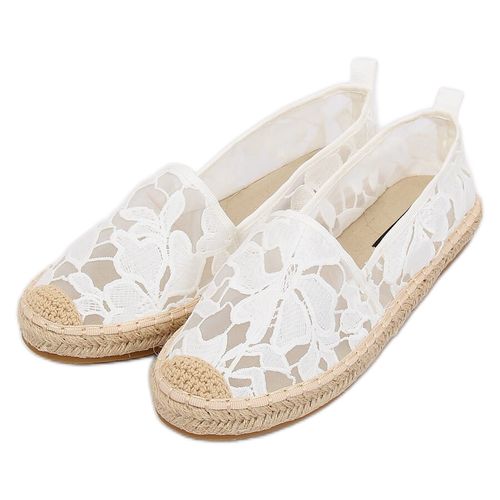 Espadryle ażurowe białe 68-130 White r.38 na Arena.pl