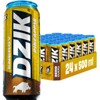Dzik Energy napój energetyczny o smaku ananasa 500ml x 24 sztuki