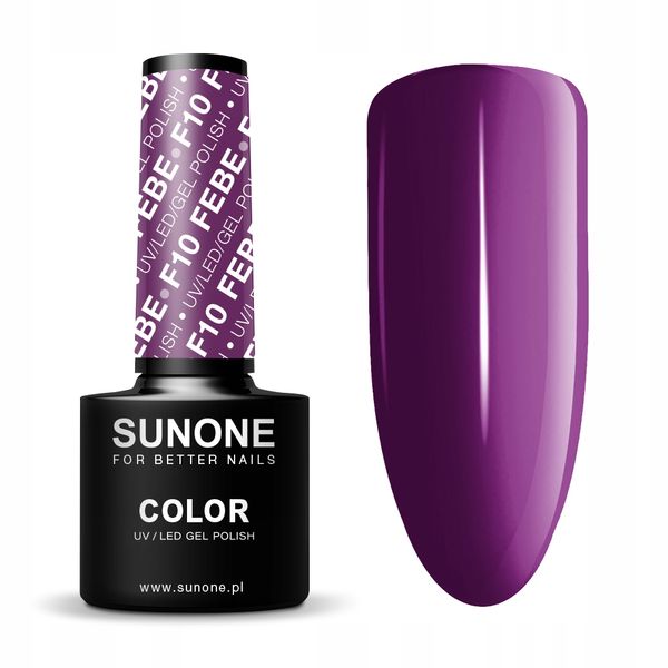 SUNONE Lakier hybrydowy F10 Febe - 5g zdjęcie 1