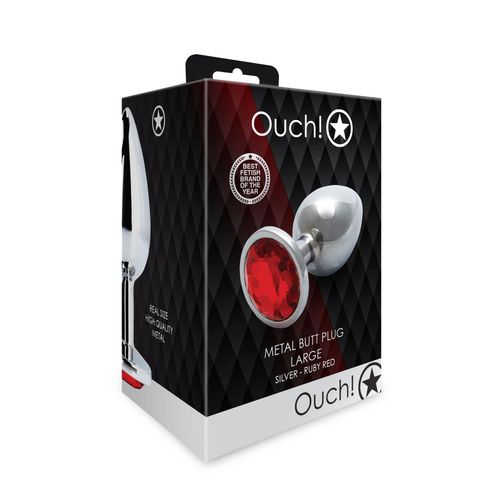 Round Gem Butt Plug - Large na Arena.pl