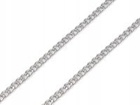 Łańcuszek płaski ze stali nierdzewnej szer. 3,7 mm, długość 1 m