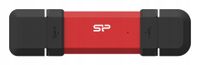 Pendrive Silicon Power DS72 256 GB USB 3.2, USB-C 3.2 czerwony