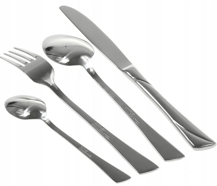 Sztućce Satynowane w Walizce 72 ele 12 osób zdjęcie 8