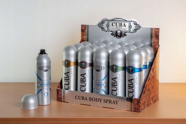 CUBA ORIGINAL DEO SPRAY MEN BLUE 200 ML zdjęcie 2