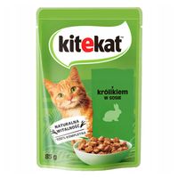 Kitekat Karma pełnoporjowa dla kotów z królikiem 85 g