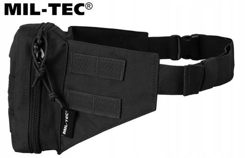 Torba biodrowa Saszetka Nerka Mil-Tec na broń krótką pistolet czarna na Arena.pl