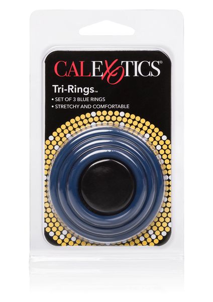 Pierścień-Tri-Rings Blue zdjęcie 1