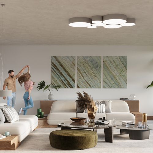 Lampa wisząca ARENA 35 szara na Arena.pl