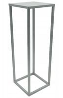 Nowoczesny Kwietnik Loft SREBRNY SIMPLE 16 183/K-16-1P-70S