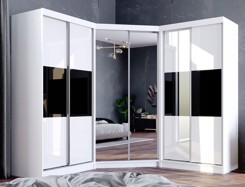 Garderoba Szafa Narożna PARIS drzwi przesuwne zdjęcie 2