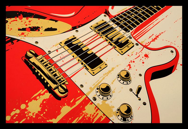 Plakat 30x20cm Przed Graniem zdjęcie 2