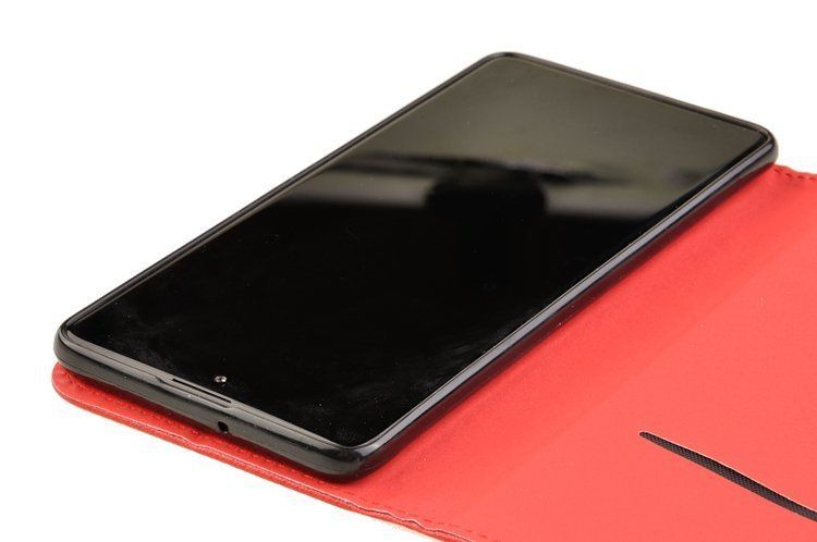 Etui Smart do Samsung Galaxy A71 czerwony zdjęcie 5
