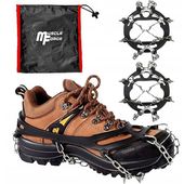 Raczki na buty Kolce na zimę Nakładki Antypoślizgowe 8 Kolców 38-45