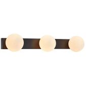 LAMPA ścienna MINI 107205 Markslojd metalowa OPRAWA listwa KINKIET kule balls IP44 białe mosiano