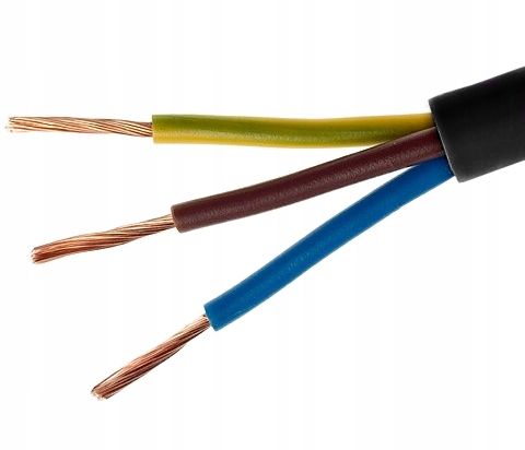 Przewód kabel H05VV-F OWY 3x2,5mm2 na PRZEDŁUŻACZ na Arena.pl