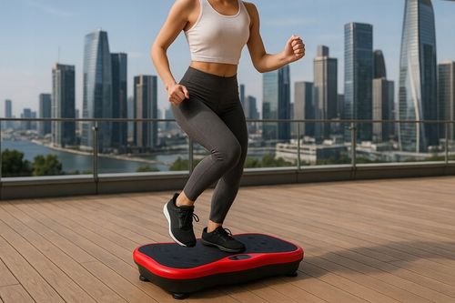 PLATFORMA WIBRACYJNA WIBRUJĄCA TRENINGOWA MASAŻER CAŁEGO CIAŁA VIBRO na Arena.pl