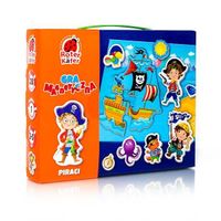 gra edukacyjna magnetyczna piraci dla dzieci rk2060-06