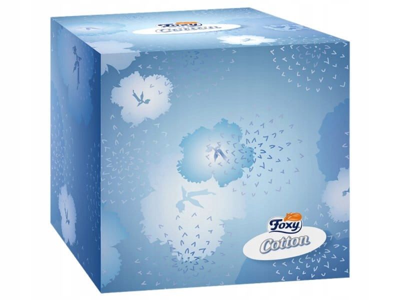 chusteczki foxy cotton cube 60szt. zdjęcie 1