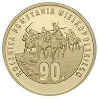 90 rocznica powstania wielkopolskiego 200 zł 2008 Proof