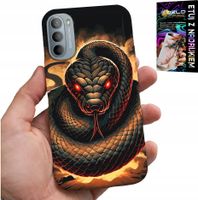 ETUI DO MOTOROLA G31 / G41 - WĄŻ, WĘŻE KOBRA GRZECHOTNIK CASE + FOLIA