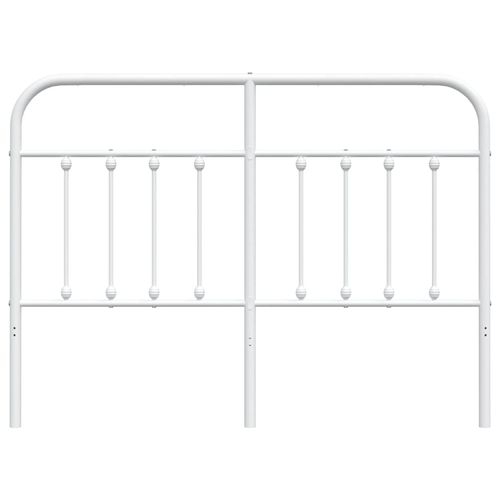 Metalowe wezgłowie, białe, 135 cm na Arena.pl