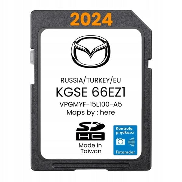 Mapa do nawigacji Europa Mazda 2 3 6 CX-3 CX-5 CX-9 MX-5 KGSE66EZ1 NOWOŚĆ zdjęcie 1