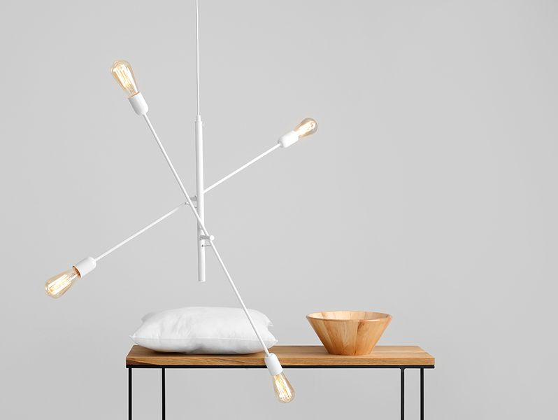 Lampa wisząca TWIGO 4 – biały zdjęcie 5