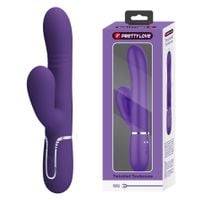 PRETTY LOVE - Mariana dark purple, 7 vibration functions, 7 thrusting