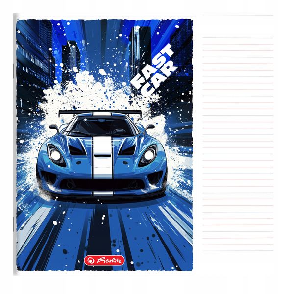 ZESZYT A5 16 # FAST CAR HERLITZ zdjęcie 2