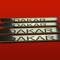 Listwa progowa MITSUBISHI L200 MK4 DAKAR Stal nierdzewna 304 połysk 4szt