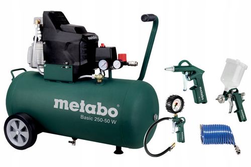 KOMPRESOR OLEJOWY 50L BASIC 250-50W 601534000 METABO na Arena.pl
