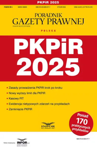 PKPiR 2025 Podatki 5/2024 zdjęcie 1