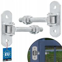 ZAWIAS BRAMOWY WKRĘCANY REGULOWANY M16 MM 2 OTWORY DO BRAM FURTEK 2