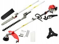 KOSA SPALINOWA 4W1 NOŻYCE DO ŻYWOPŁOTU PIŁA 5KM 3L