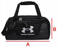 TORBA SPORTOWA UNDER ARMOUR 1369224 NA TRENING SIŁOWNIĘ TURYSTYCZNA 23L