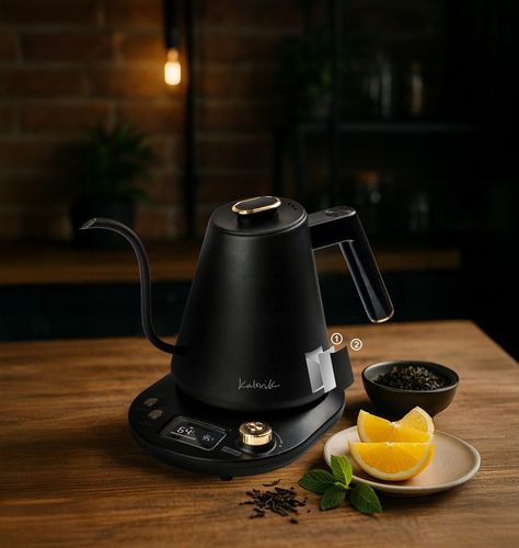 CZAJNIK ELEKTRYCZNY CYFROWY GOOSENECK Z REGULACJĄ TEMPERATURY 1100W 1L na Arena.pl