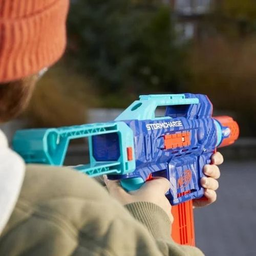 PISTOLET NERF ELITE 2.0 Automatyczny STORMCHARGE 4W1 20 STRZAŁEK +10 WAFFLE na Arena.pl