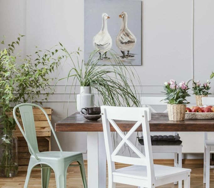 Krzesło Paris białe inspirowane Tolix zdjęcie 2