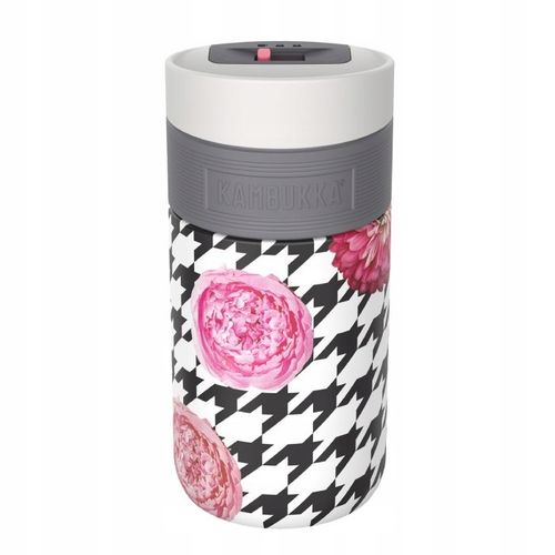 Kubek termiczny na kawę, herbatę Kambukka Etna 300 ml - Floral Patchwork na Arena.pl