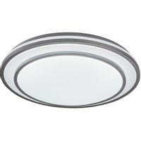 Sufitowa lampa Lupita z pilotem LED 40W 3000-6500K srebrna biała