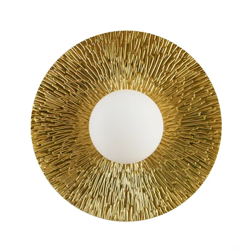 Lampa ścienna SUN M złota 35 cm na Arena.pl