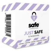 safe just safe prezerwatywy 5 szt. anatomiczne lateksowe 56 mm