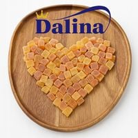 PAPAJA KANDYZOWANA NATURALNA W KOSTCE 8-11 mm PREMIUM 1000 g Dalina