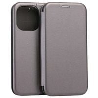 Beline Etui Book Magnetic iPhone 15 ProMax 6,7 stalowy/steel
