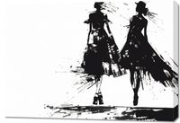 Obraz 100x70cm Atramentowy Przerys