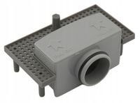 Syfon do odpływu liniowego z sitkiem i uszczelką kpl (kw)