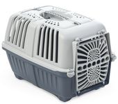 Transporter dla małych zwierząt, kotów i psów Yarro Pratiko niebiesko-szary