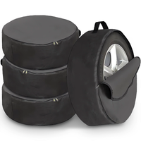 Pokrowiec Pokrowce Na Opony Koła Felgi 4szt 13-18 Cali Do Garażu Zestaw 4K