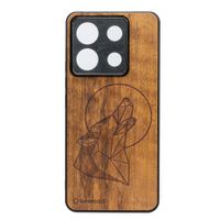 Drewniane Etui Bewood do Xiaomi Redmi Note 13 5G WILK IMBUIA